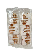 Lve Cleste Mic Par Metal Cu Strasuri 1-9/ 12buc/set 100/bax